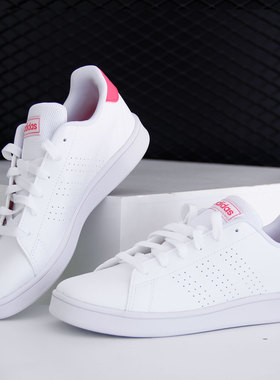 Adidas/阿迪达斯正品春秋新款大童经典休闲小白运动鞋 EF0211