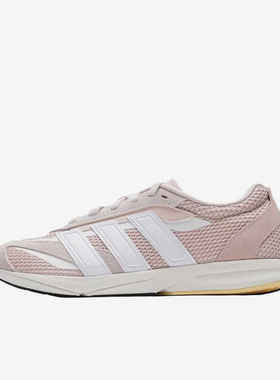 Adidas/阿迪达斯正品LIGHTBLAZELP新款女粉白色经典跑步鞋JQ7233