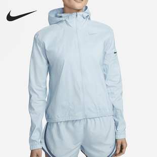 442 Nike 耐克正品 新款 女士拒水连帽跑步夹克防晒衣DH1991