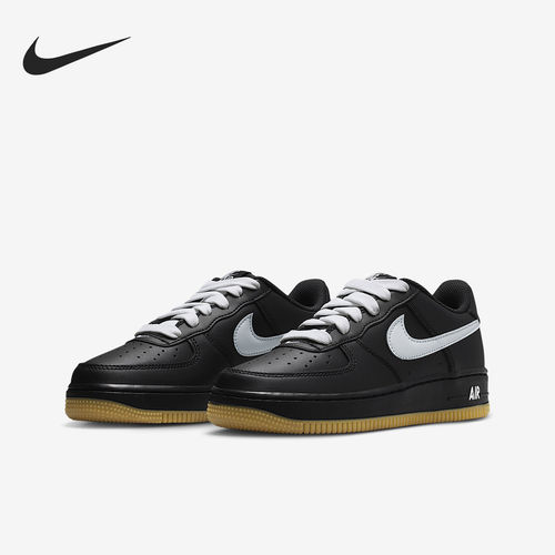 Nike/耐克正品Air Force 1 GS女子大童运动板鞋HQ1911-001