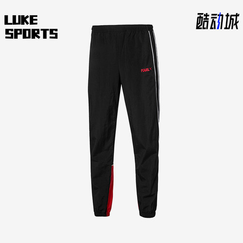 Puma/彪马正品2025 KARL男士耐穿梭织运动束脚休闲长裤595681-01
