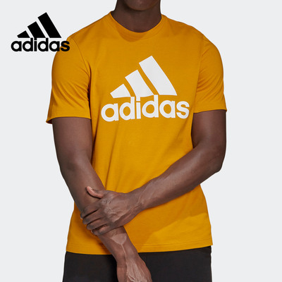 Adidas/阿迪达斯官方正品 MH BOS Tee 男子休闲运动T恤 GC7347