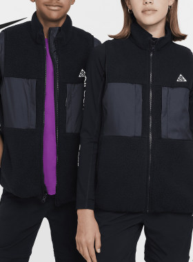 Nike/耐克正品Therma-FIT大童保暖休闲立领外套FZ5424-010