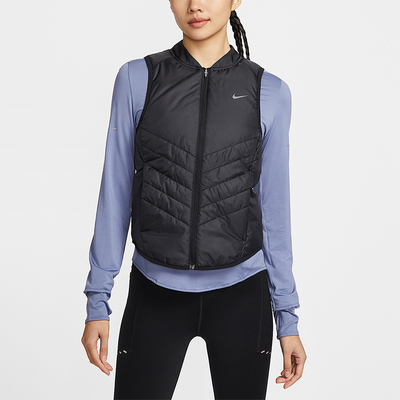 Nike/耐克正品秋冬女士拉链修身运动经典亲肤棉马甲IF1244-010
