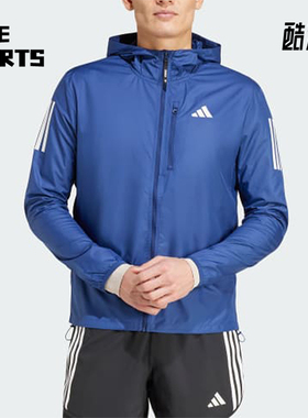 Adidas/阿迪达斯正品OWNTHERUNJACKET新款男经典夹克外套IV5427