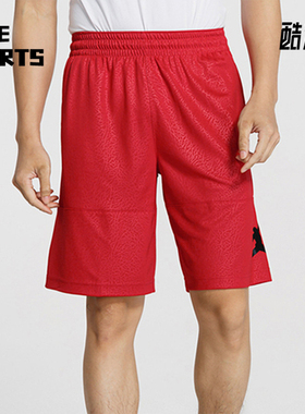 Nike/耐克正品JORDAN新款男红色球类运动经典速干短裤CI0069-687
