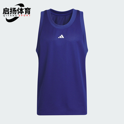 Adidas/阿迪达斯正品LEGENDS TANK男士圆领篮球运动宽松T恤IX8133
