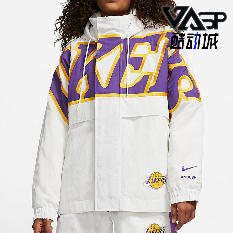 Nike/耐克正品AMBUSH 女士字母印花宽松保暖棉服DB1617-121