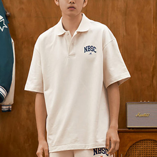 New Balance/NB正品新款男士户外休闲翻领短袖POLO衫5FD25363-CRE