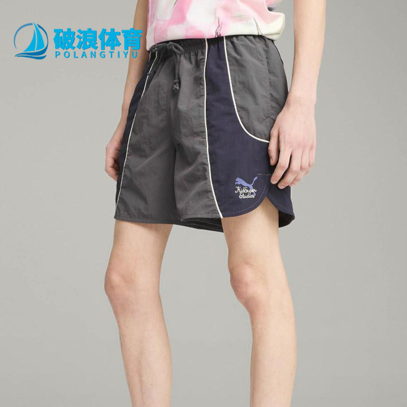 Puma/彪马正品五分短裤新款男女同款亲肤经典休闲短裤629514-78