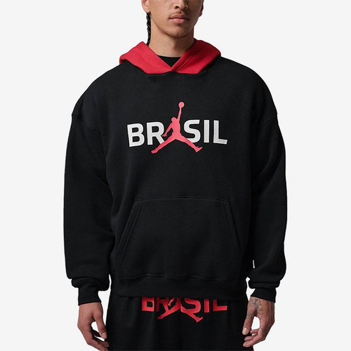 Nike/耐克正品Jordan男士加绒套头连帽长袖卫衣IF3899-010