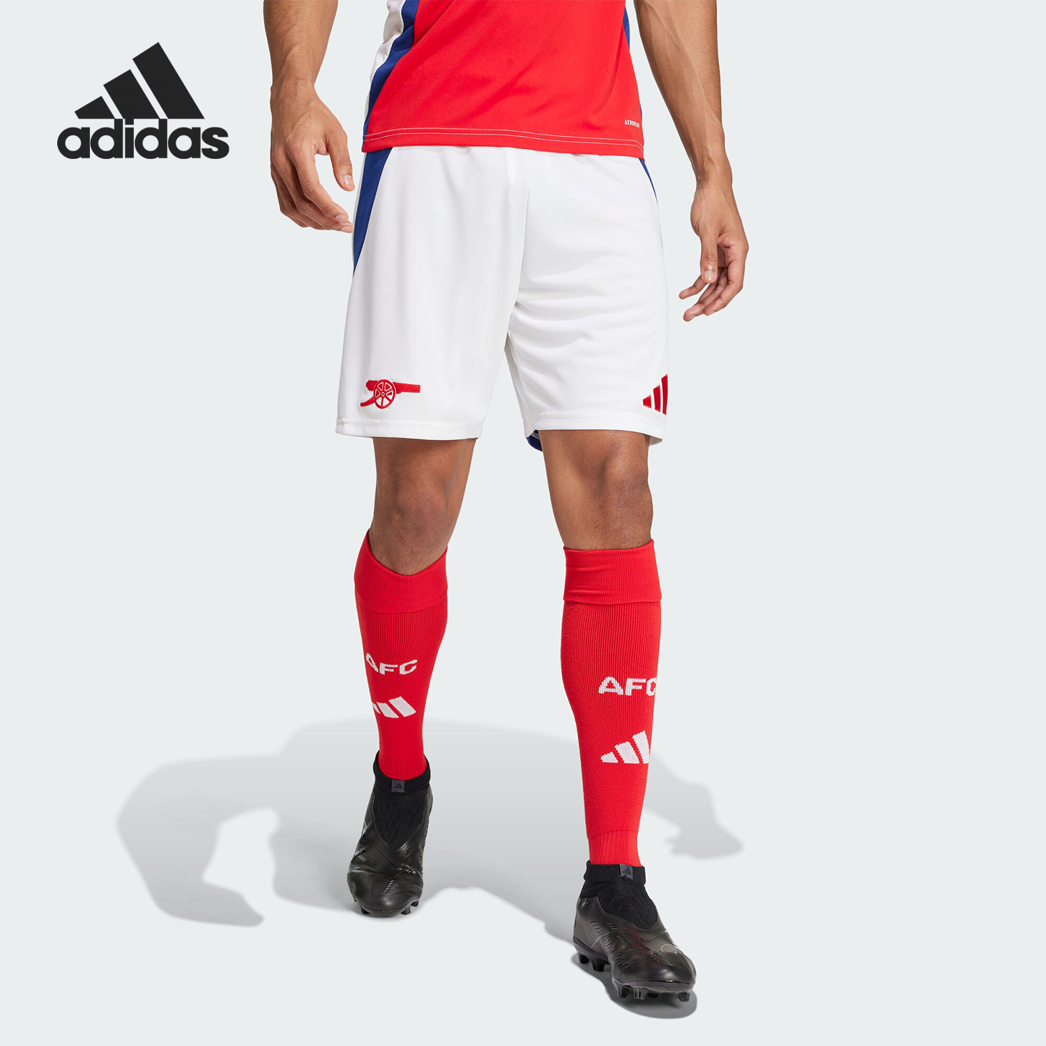 Adidas/阿迪达斯官方正品阿森纳球迷版男士足球运动短裤IT6139