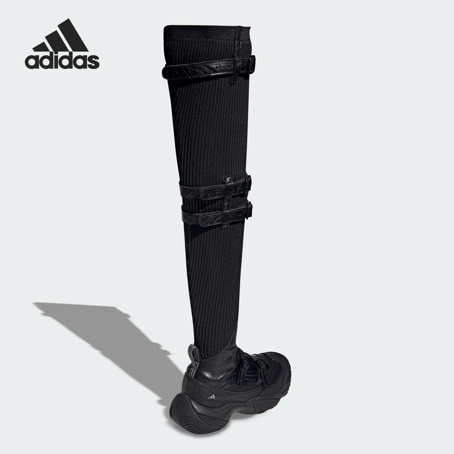 Adidas/阿迪达斯官方正品FOS BOOTS女士耐磨时尚高帮过膝靴JQ9382