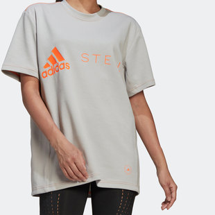 新款 Adidas 阿迪达斯官方正品 夏季 HB7404 训练圆领女子运动T恤