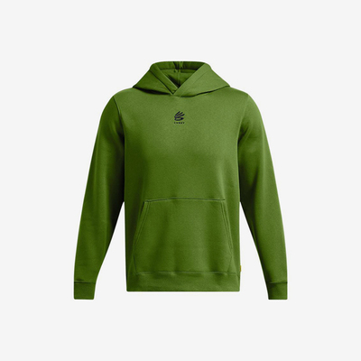 UA/安德玛正品2025新款男子舒适透气百搭连帽套头卫衣1387096-306