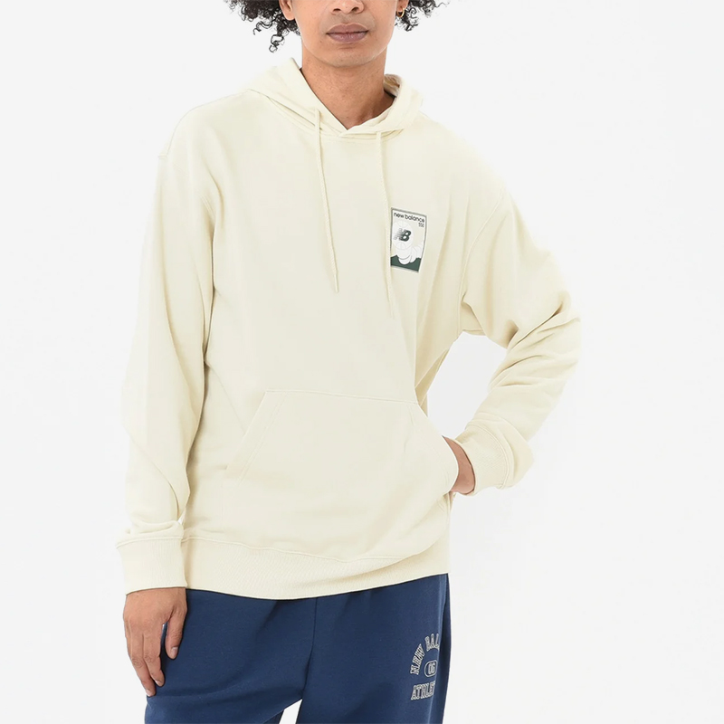 New Balance/NB正品2025新款男子宽松透气连帽卫衣MT43573-PAM