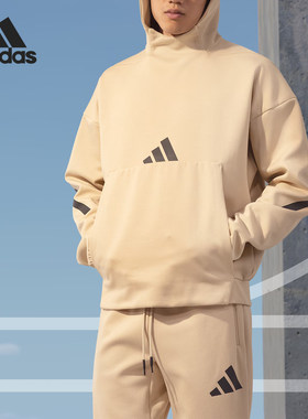 Adidas/阿迪达斯官方正品M Z.N.E. HD男士针织套头保暖卫衣JJ4894