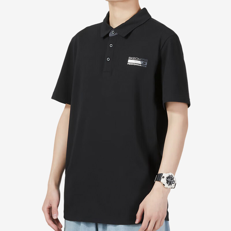 Skechers/斯凯奇正品秋季新款男士柔软针织运动短袖POLO衫,运动服/休闲服装,运动POLO衫,淘宝优惠券,粉丝福利购,淘宝优惠卷