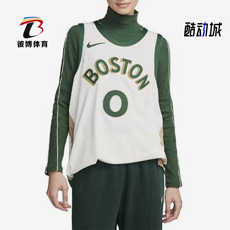 Nike/耐克正品NBA男女复古圆领时尚经典字母篮球背心DX8748-133