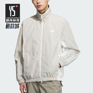 经典 Adidas JACKET男士 WOVEN 梭织立领外套KC3921 阿迪达斯正品