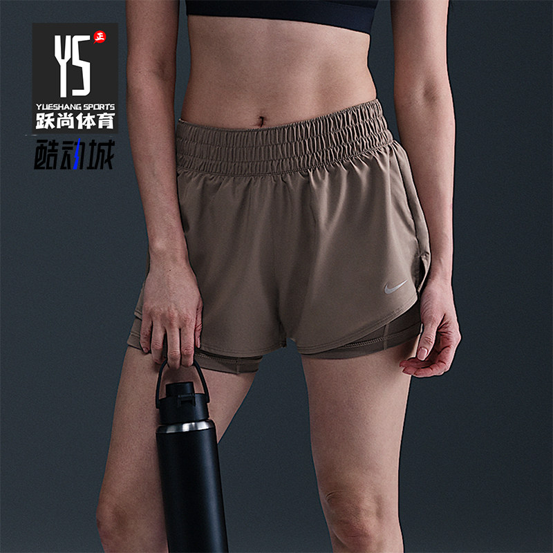 Nike/耐克正品Dri-FIT One女士宽松训练经典运动短裤DX6013-233