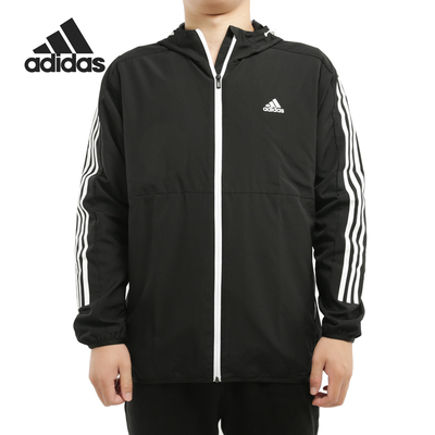 Adidas/阿迪达斯正品 男子秋季运动连帽夹克外套 GF3962 GF3964