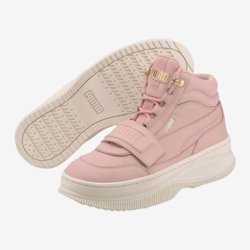 Puma/彪马正品DEVA Boot女款防滑耐磨中帮休闲板鞋374099-02