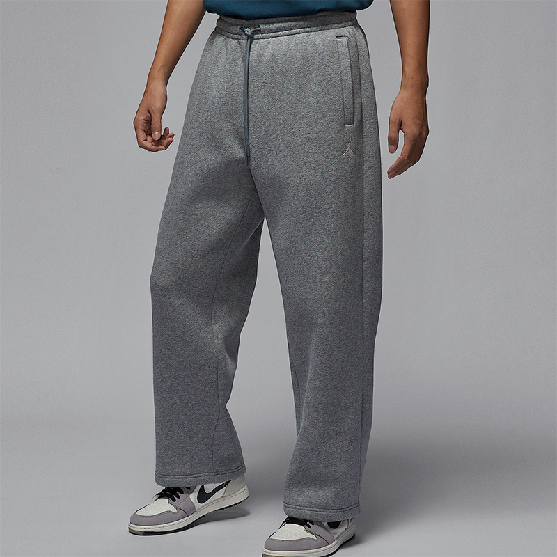 Nike/耐克正品JORDAN男士加绒宽松直筒运动长裤IB7239-091