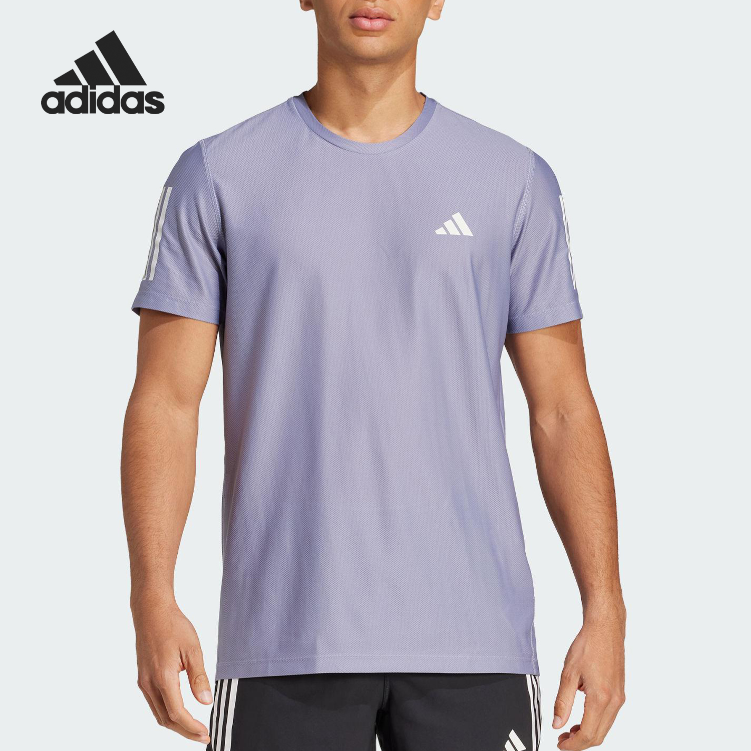 Adidas/阿迪达斯官方正品夏季新款男士训练跑步短袖T恤JC9796