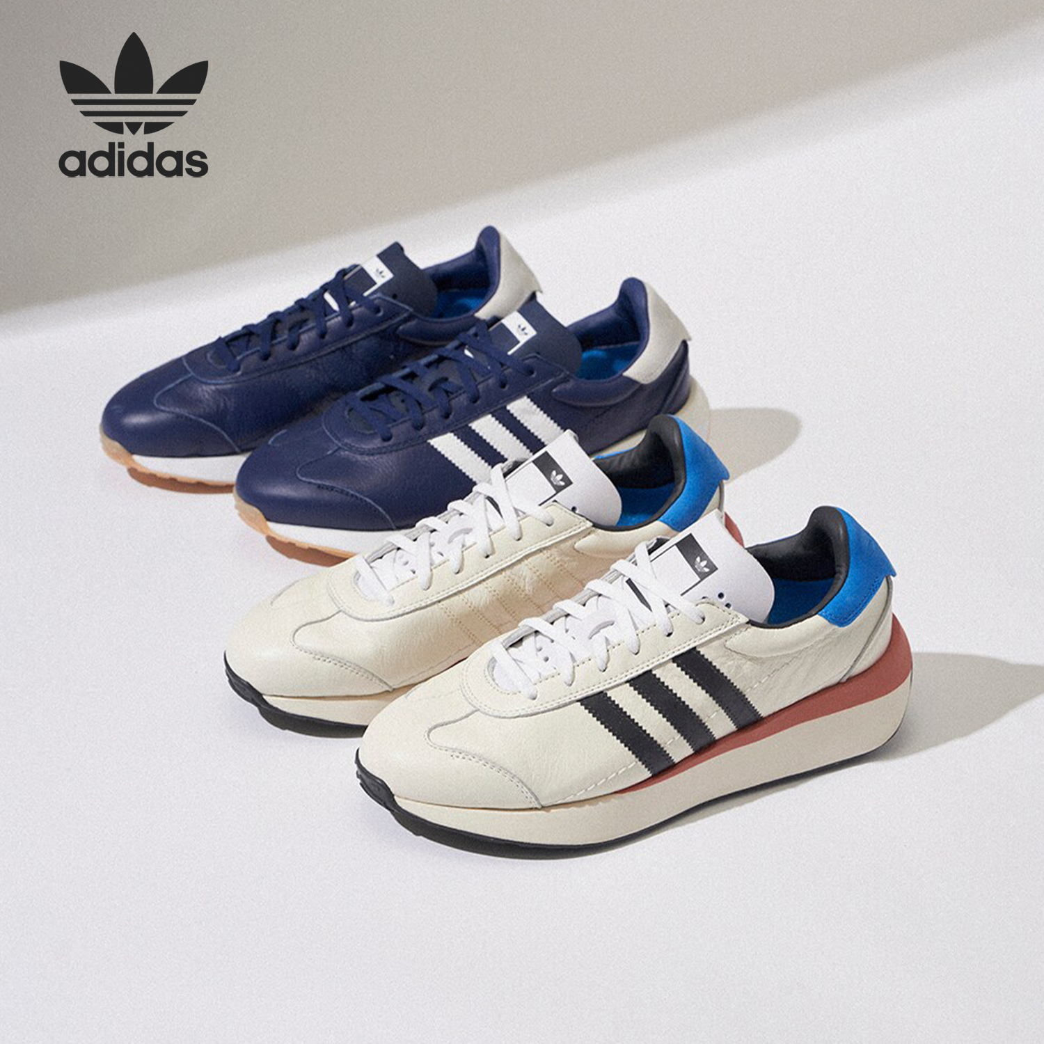 Adidas/阿迪达斯正品三叶草COUNTRY XLG男子时尚休闲鞋ID4710