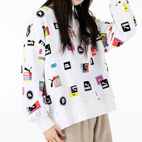 Puma/彪马女子圆领套头卫衣