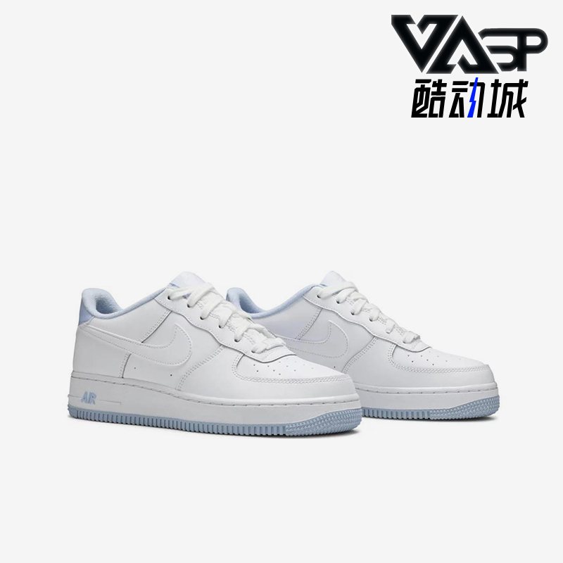 Nike/耐克正品Air Force 1 GS女子大童经典低帮板鞋CD6915-103
