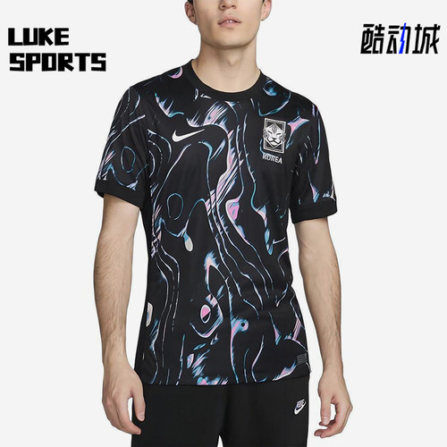 Nike/耐克正品Stadium Away男士圆领满印足球套头球衣FJ4281-010