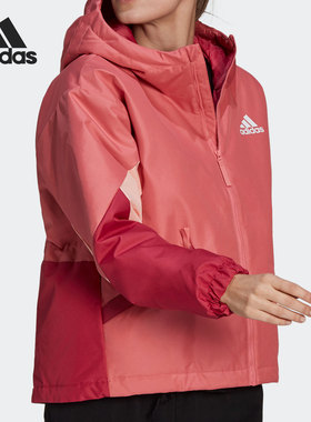 Adidas/阿迪达斯正品W BTS INS JKT 女子户外运动夹棉夹克 GM4345