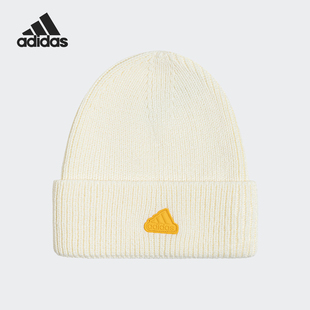 Adidas LOGO BEANIE男女户外针织运动帽JW1627 阿迪达斯官方正品