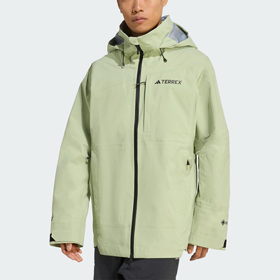 Adidas/阿迪达斯正品2026春季款男士耐穿连帽运动滑雪外套KE5943