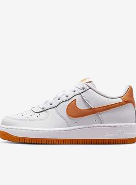 Nike/耐克正品Air Force 1 GS女子大童经典透气板鞋FV5948-122