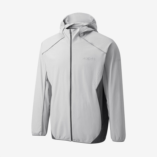 Adidas/阿迪达斯正品DRYWV连帽拉链长袖夹克经典男夹克外套KQ5301