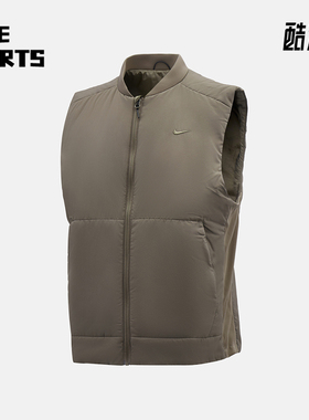 Nike/耐克正品2025冬季款男士训练保暖跑步立领棉马甲FB7554-289