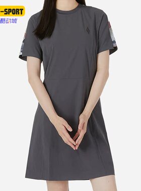 Skechers/斯凯奇正品夏季新款女子运动休闲连衣裙 L222W005