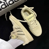 新款 复古低帮小白鞋 小麦色篮球鞋 阿迪达斯男女夏季 ENTRAP耐磨板鞋