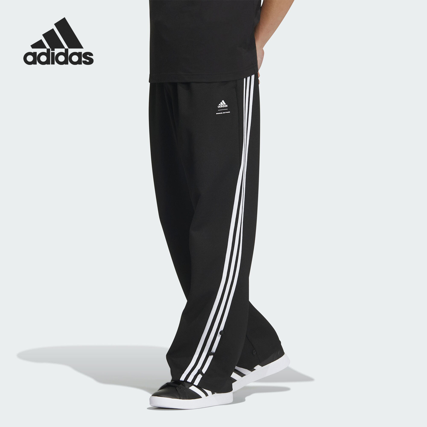 Adidas/阿迪达斯正品新款男女宽松透气休闲运动长裤JE1119