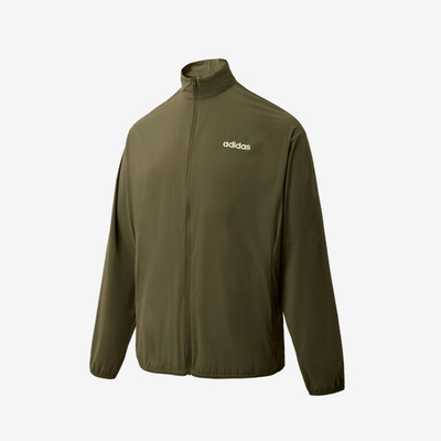 Adidas/阿迪达斯正品2026春季款男女日常针织立领印花外套JI8471