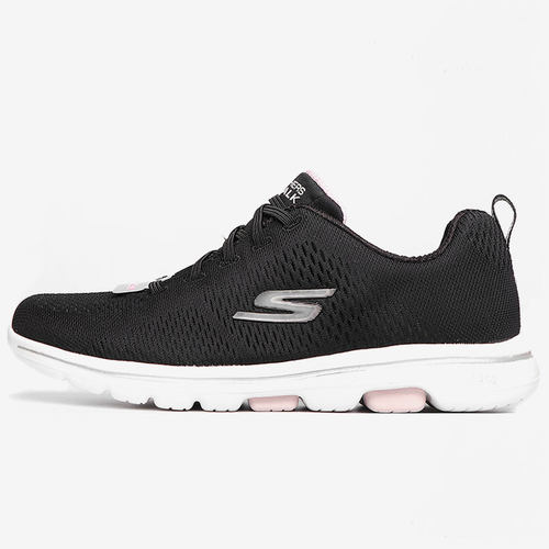 Skechers/斯凯奇正品春季GOWALK健步鞋女子一脚蹬休闲运动鞋