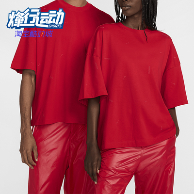 耐克男女同款针织短袖T恤