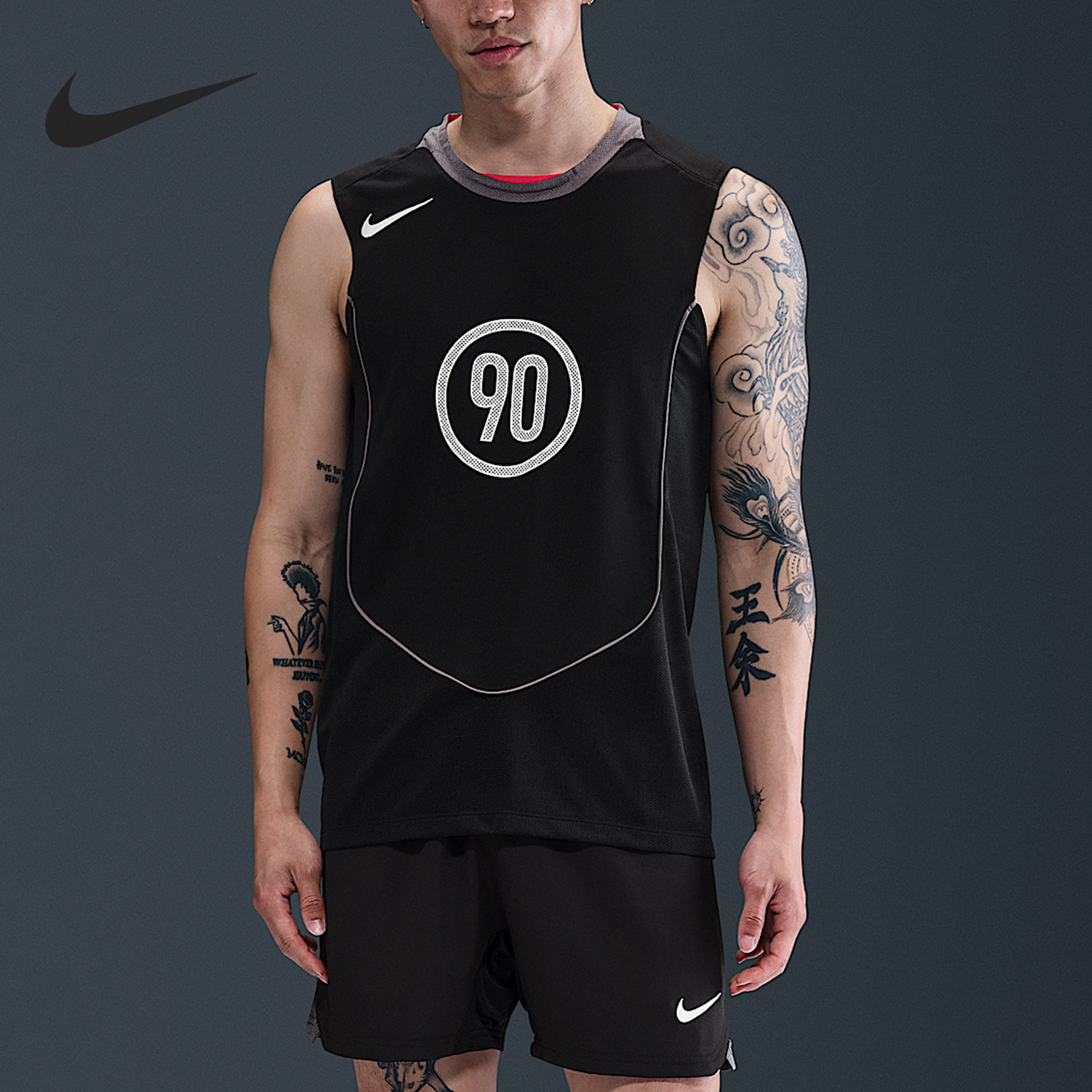 Nike/耐克正品Dri-FIT男士足球无袖透气T恤背心HV1181-010,运动服/休闲服装,运动T恤,淘宝优惠券,粉丝福利购,淘宝优惠卷