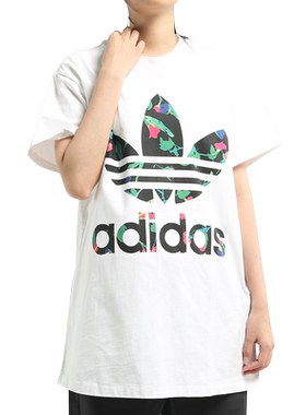 女子圆领Adidas/阿迪达斯