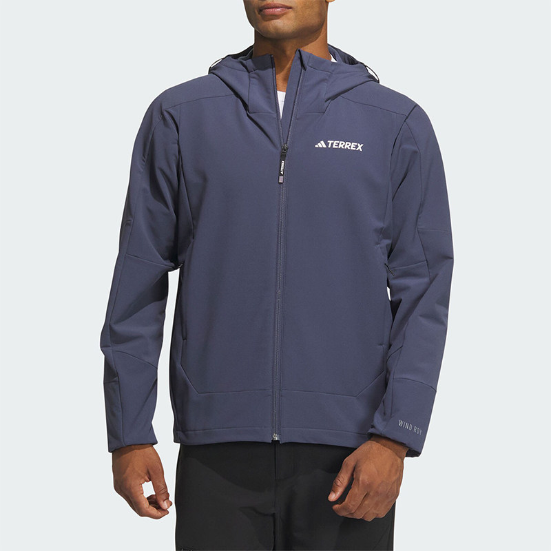 阿迪达斯男士户外休闲外套