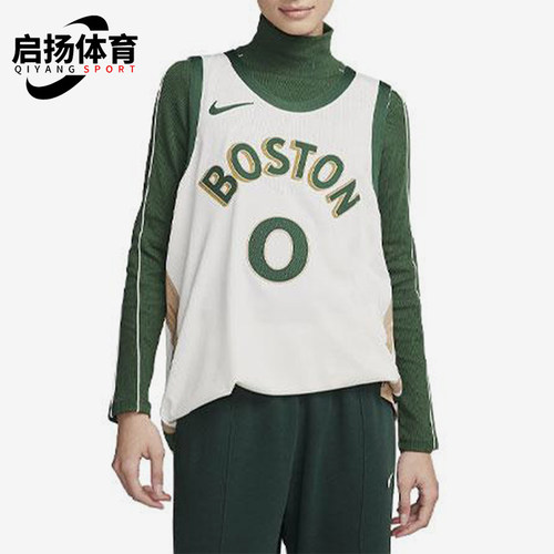 Nike/耐克正品NBA男女复古圆领时尚经典字母篮球背心DX8748-133