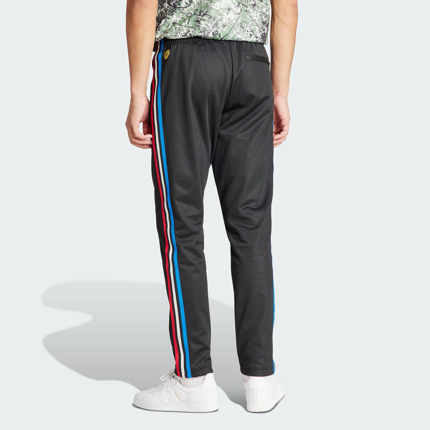 Adidas/阿迪达斯官方正品曼联足球休闲文化男士修身运动裤IN6968